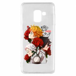 Чехол для Samsung A8 2018 Обещанный Неверленд арт - PrintSalon