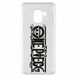 Чехол для Samsung A8 2018 One Piece Logo Anchor - PrintSalon