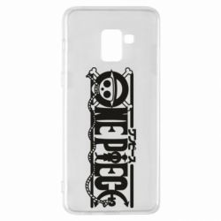 Чехол для Samsung A8+ 2018 One Piece Logo Anchor - PrintSalon