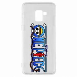 Чехол для Samsung A8+ 2018 One Piece Logo Skull - PrintSalon