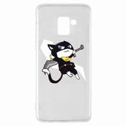 Чехол для Samsung A8+ 2018 Persona 5 Morgana - PrintSalon