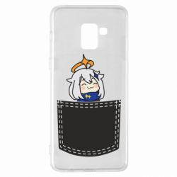 Чехол для Samsung A8+ 2018 Pocket Paimon - PrintSalon