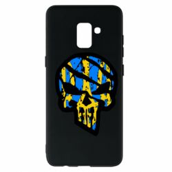 Чохол для Samsung A8+ 2018 Punisher Coat of arms of Ukraine - PrintSalon