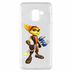 Чохол для Samsung A8 2018 Ratchet & Clank game - PrintSalon