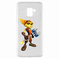 Чохол для Samsung A8+ 2018 Ratchet & Clank game - PrintSalon
