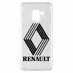 Чехол для Samsung A8 2018 Renault 1972 Logo - PrintSalon
