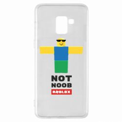 Чехол для Samsung A8+ 2018 Roblox Not Noob