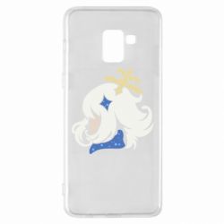 Чехол для Samsung A8+ 2018 Силуэт Паймон - PrintSalon
