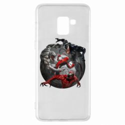 Чохол для Samsung A8+ 2018 Сімбіоти і людина павук - PrintSalon