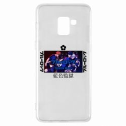 Чехол для Samsung A8+ 2018 Синяя тюрьма - PrintSalon