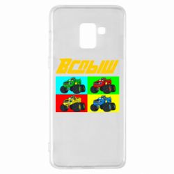 Чехол для Samsung A8+ 2018 Спыш и Чудо Машинки - PrintSalon