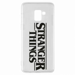 Чехол для Samsung A8+ 2018 Stragner Things Logo - PrintSalon