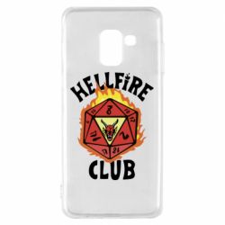 Чехол для Samsung A8 2018 Stranger Things: Hellfire club - PrintSalon
