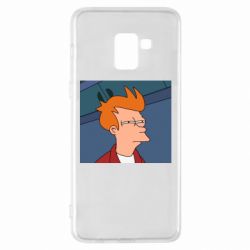 Чехол для Samsung A8+ 2018 Suspicious Fry - PrintSalon