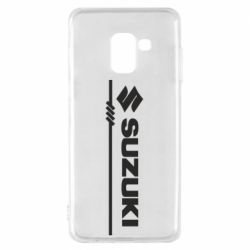 Чехол для Samsung A8 2018 Suzuki katana logo - PrintSalon