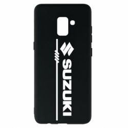 Чехол для Samsung A8+ 2018 Suzuki katana logo - PrintSalon
