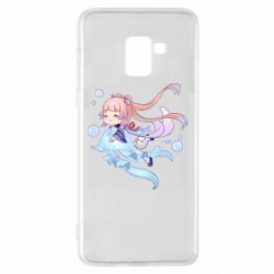 Чехол для Samsung A8+ 2018 Swimming Kokomi