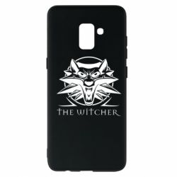 Чехол для Samsung A8+ 2018 The witcher wolf
