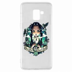 Чехол для Samsung A8+ 2018 Уэнздей арт - PrintSalon