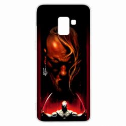 Чохол для Samsung A8+ 2018 Украина – мать, за нее надо головой стоять - PrintSalon