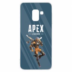 Чехол для Samsung A8 2018 Valkyrie Apex Legends - PrintSalon