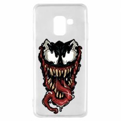 Чохол для Samsung A8 2018 Venom mask - PrintSalon