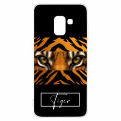 Чохол для Samsung A8 2018 Погляд Тигра - PrintSalon