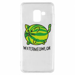 Чехол для Samsung A8 2018 Watermeowloon - PrintSalon