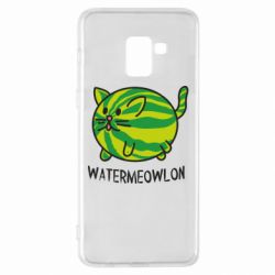 Чехол для Samsung A8+ 2018 Watermeowloon - PrintSalon