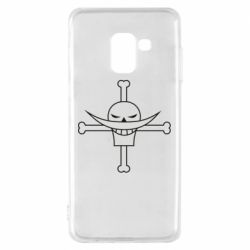 Чехол для Samsung A8 2018 Whitebeard logo - PrintSalon