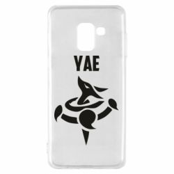 Чехол для Samsung A8 2018 Yae symbol - PrintSalon
