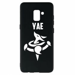 Чехол для Samsung A8+ 2018 Yae symbol - PrintSalon