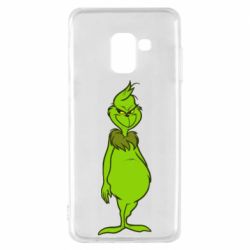 Чехол для Samsung A8 2018 Загадочный Гринч - PrintSalon