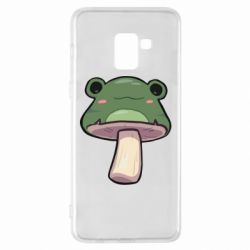 Чехол для Samsung A8+ 2018 Жабо-гриб - PrintSalon