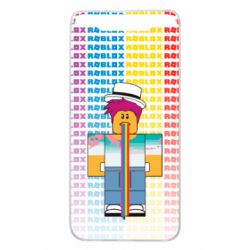 Чехол для Samsung A80 3D Roblox Rainbow - PrintSalon