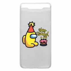 Чохол для Samsung A80 Among Us Happy Birthday - PrintSalon