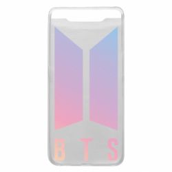 Чехол для Samsung A80 BTS gradient logo - PrintSalon
