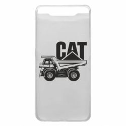 Чехол для Samsung A80 CAT logo and truck - PrintSalon