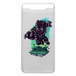 Чехол для Samsung A80 Cute Black panther - PrintSalon