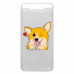 Чохол для Samsung A80 Cute Corgi Puppy