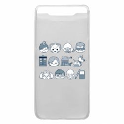 Чехол для Samsung A80 Doctor who icons - PrintSalon