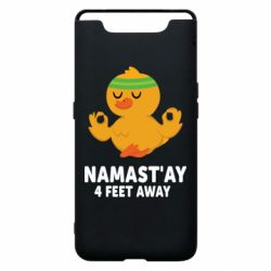 Чехол для Samsung A80 Duck Namast'ay Away - PrintSalon
