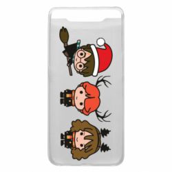 Чохол для Samsung A80 Гаррі Поттер та друзі новорічні - PrintSalon