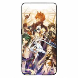 Чехол для Samsung A80 Genshin Impact Characters - PrintSalon