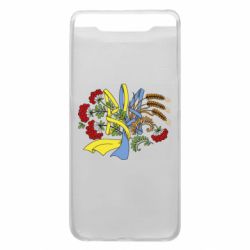 Чохол для Samsung A80 Герб колоски і калина - PrintSalon