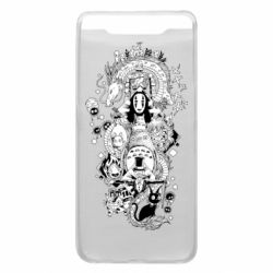 Чехол для Samsung A80 Герои Хаяо Миядзаки - PrintSalon