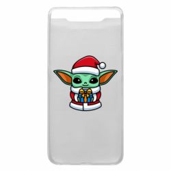 Чехол для Samsung A80 Grogu Santa Claus - PrintSalon