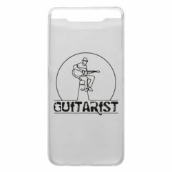 Чехол для Samsung A80 Guitar player. - PrintSalon