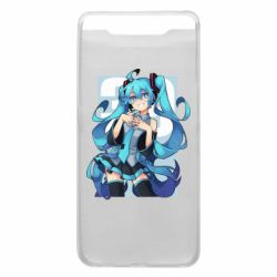 Чехол для Samsung A80 Hatsune Miku art - PrintSalon