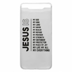 Чехол для Samsung A80 Jesus is - PrintSalon